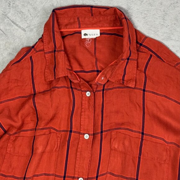 Stylus Windowpane Button Down Shirt - Picture 4 of 9